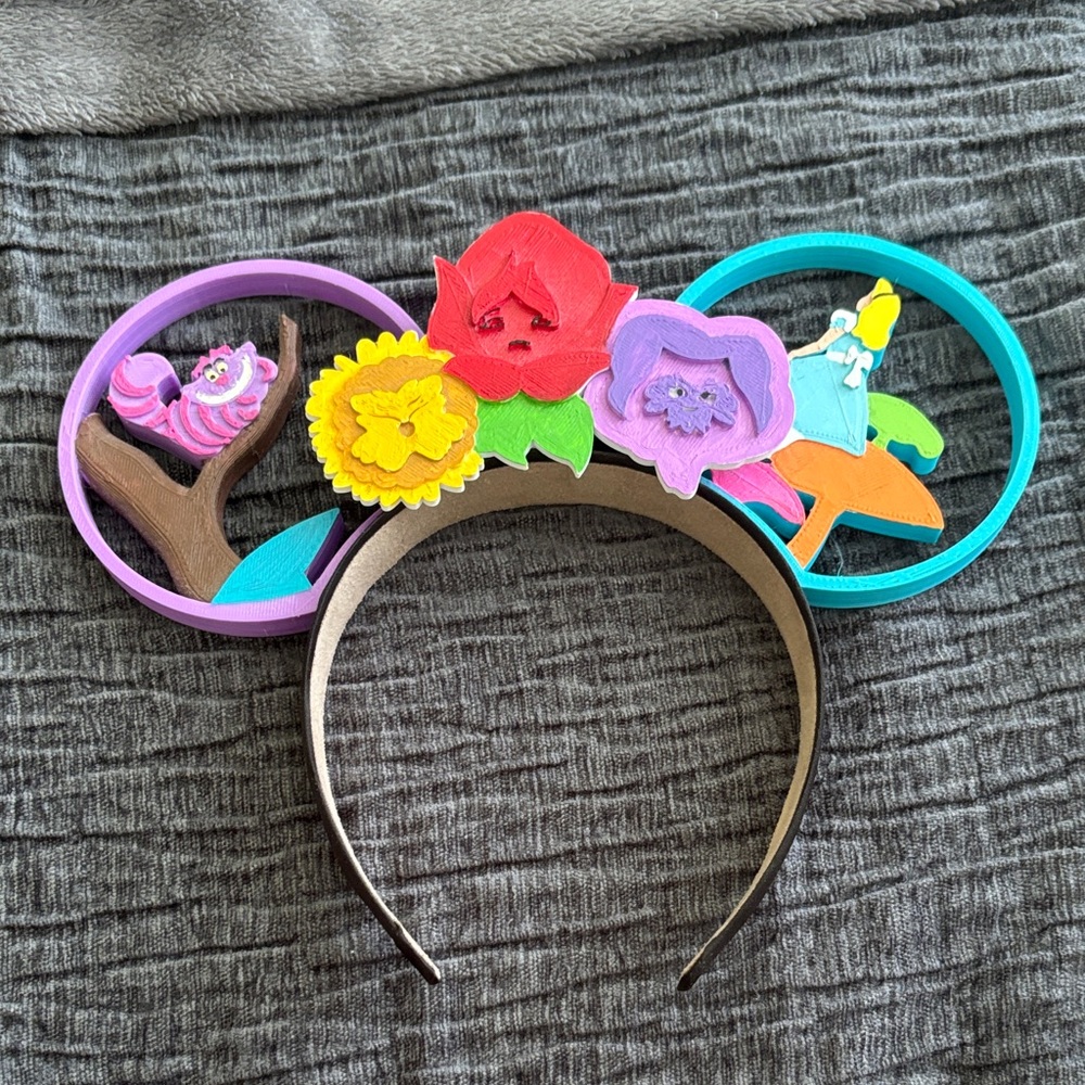 Alice in Wonderland Handmade Minnie Ears